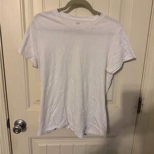 Classic White Women's Short Sleeve Tee